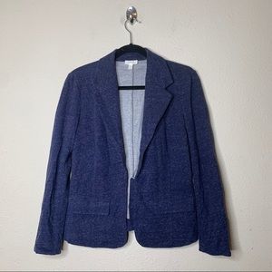 JOIE -- Soft Joie Navy Blue Open Front Blazer